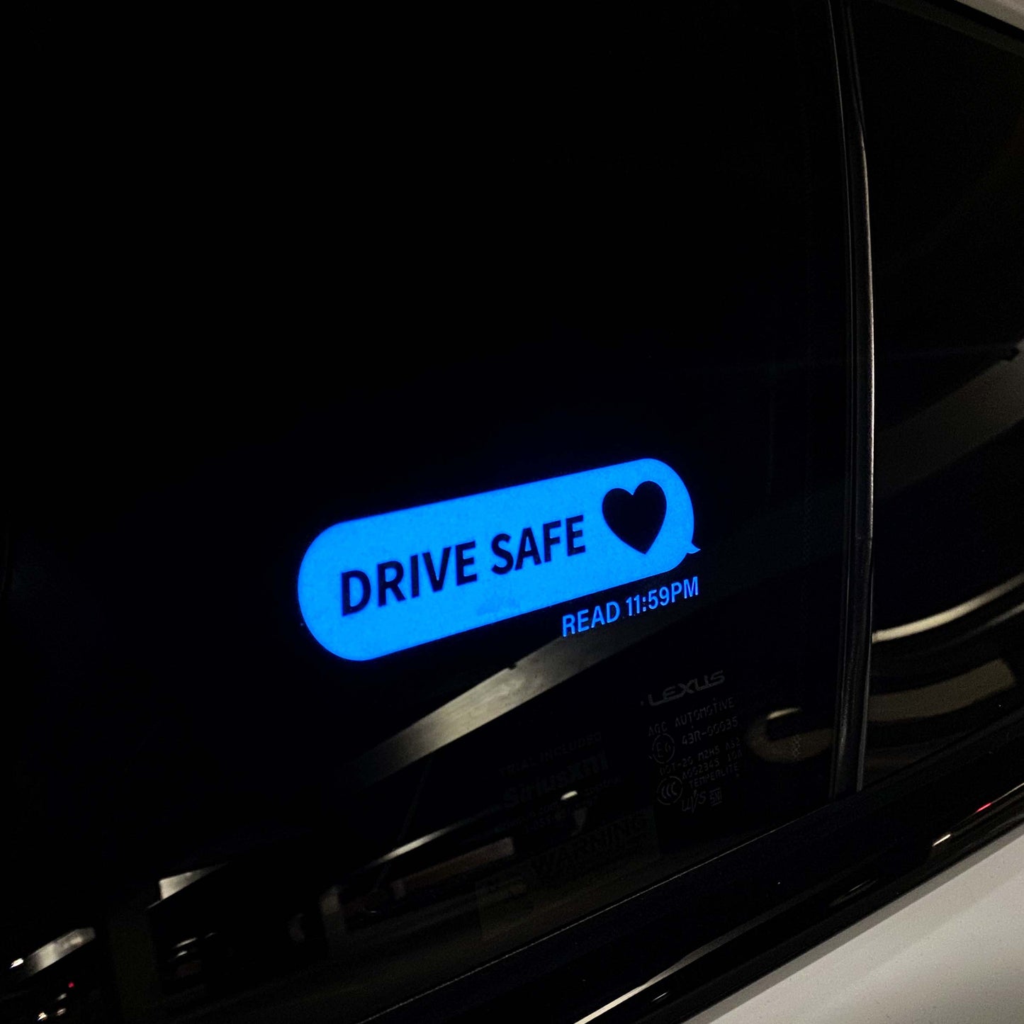 Drive Safe Glow/LED Panel