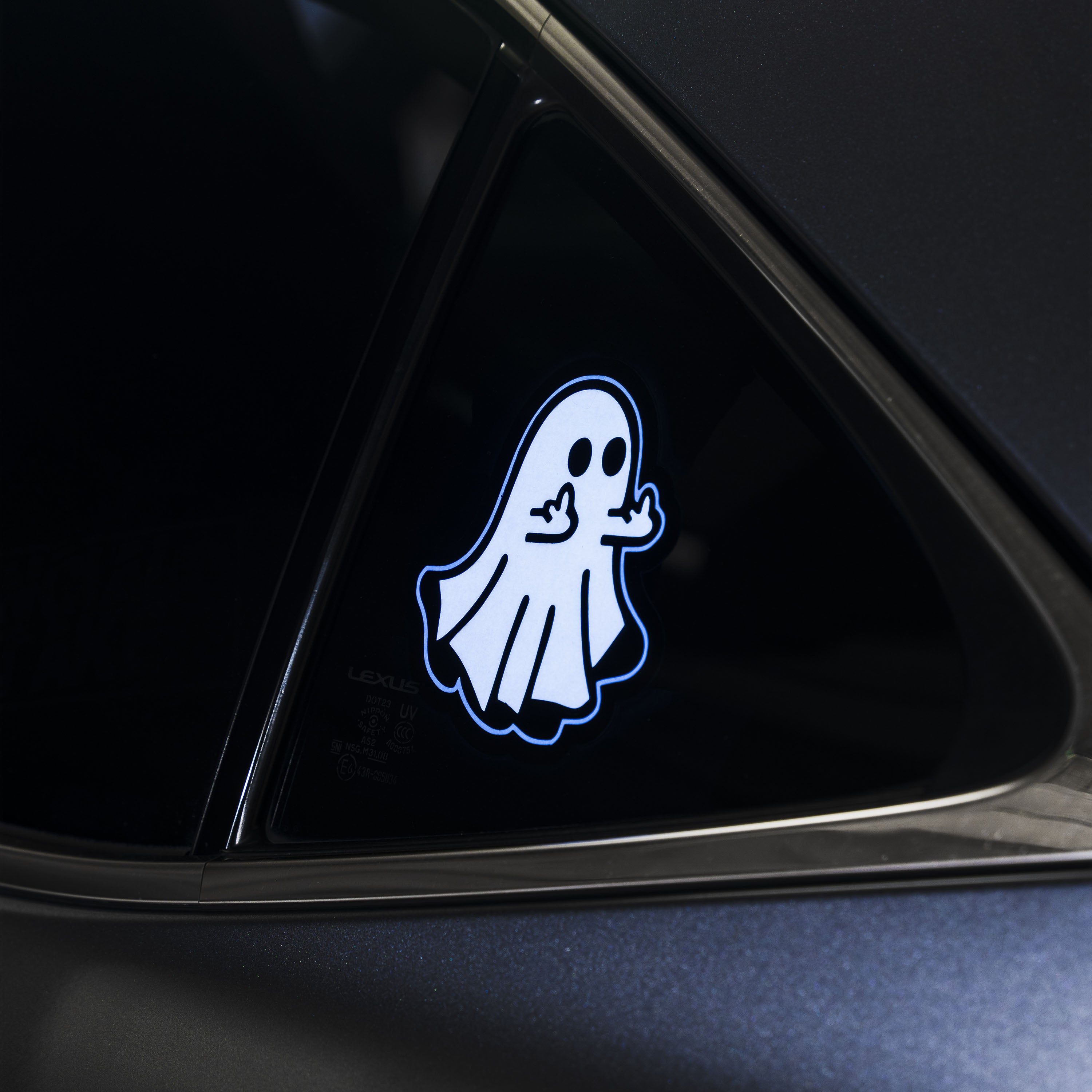 Flip Off Ghost Glow LED Panel OverLimitz