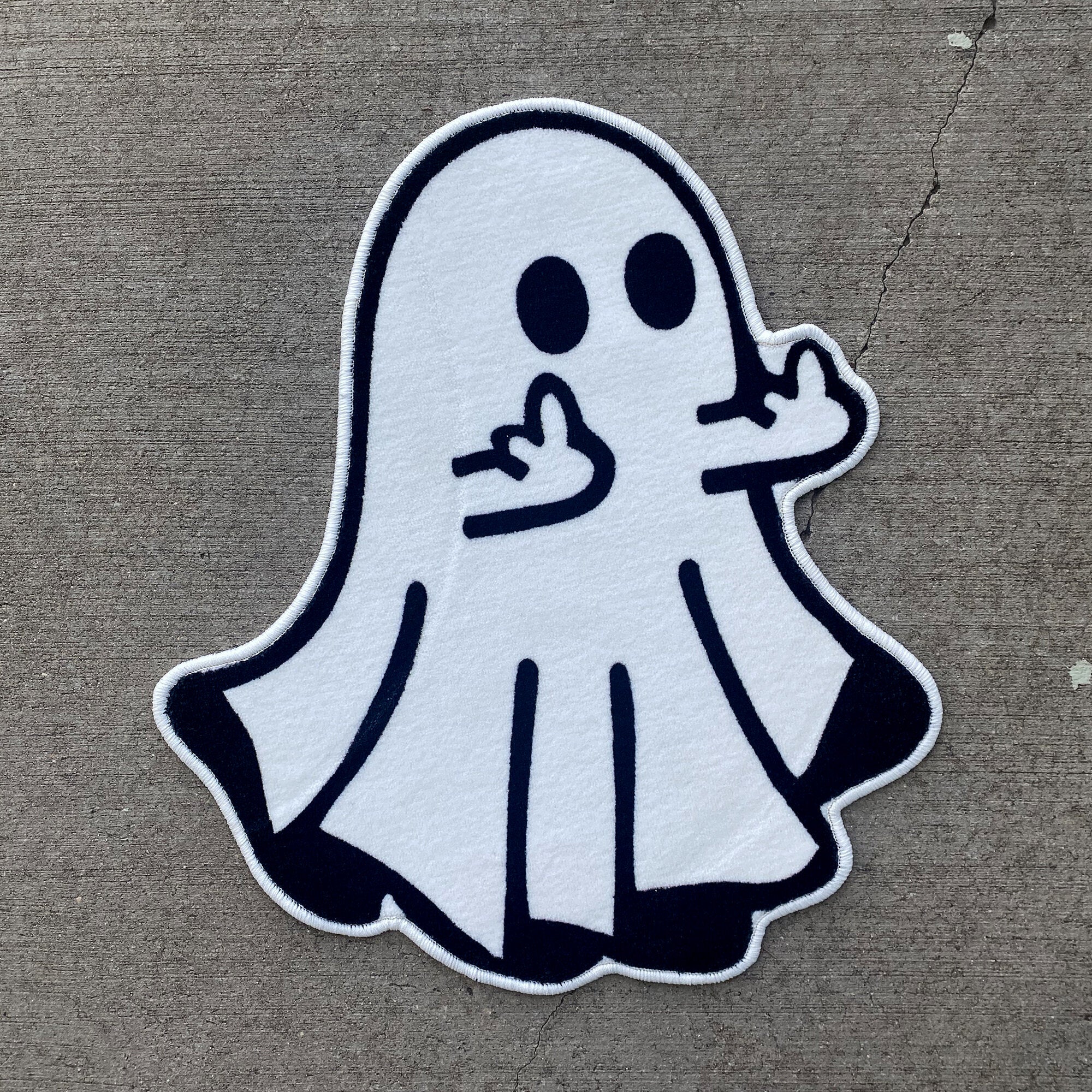 Flip Off Ghost Rug - Limited Edition – OverLimitz