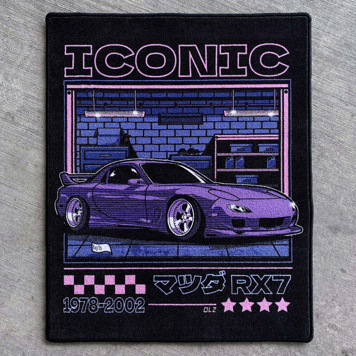 ICONIC RX7 Rug – OverLimitz
