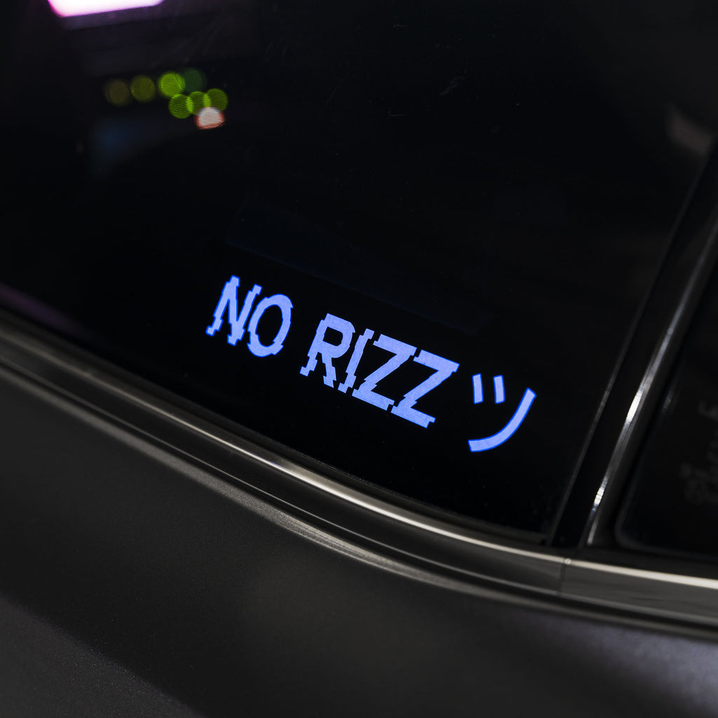 No Rizz Glow/LED Panel