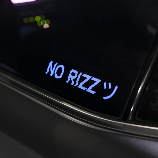 No Rizz Glow/LED Panel