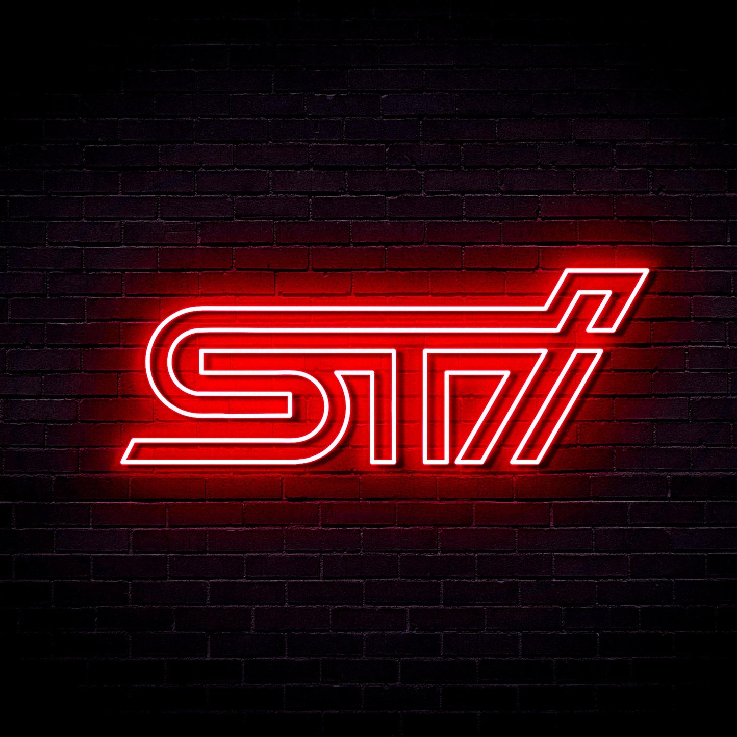 Subaru STI Neon/LED sign